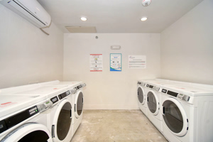 Photo of the comunity laundry center